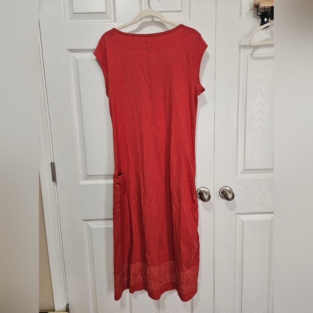 Toad & Co Midi Dress Large - Picture 7 of 7